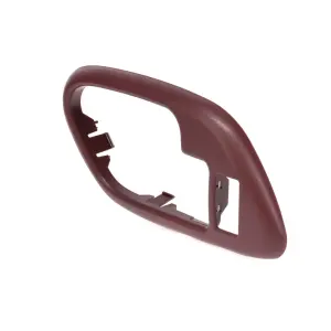 Front Door Handle Bezel - with Power Door Lock Hole - LH - Red - 95-00 Chevy GMC C/K OBS Pickup Truck SUV - Image 2 of 4