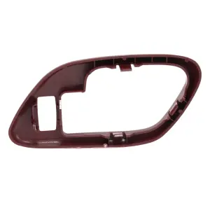 Front Door Handle Bezel - with Power Door Lock Hole - LH - Red - 95-00 Chevy GMC C/K OBS Pickup Truck SUV - Image 3 of 4