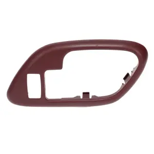 2000 Chevy K2500 Front Door Handle Bezel - with Power Door Lock Hole - RH - Red - 95-00 Chevy GMC C/K OBS Pickup Truck SUV