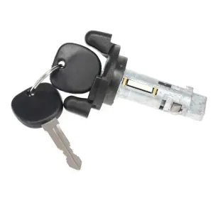 Ignition Lock Cylinder with Keys - Manual - Black - 98-00 Chevy GMC C/K OBS Truck Tahoe Yukon Suburban - Image 2 of 4