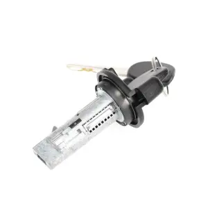 Ignition Lock Cylinder with Keys - Manual - Black - 98-00 Chevy GMC C/K OBS Truck Tahoe Yukon Suburban - Image 3 of 4