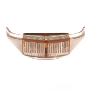 1955 Ford F350 License Plate Lamp Lens - Clear - 12 White LED - 12V - 55-66 Ford F100 F250 Flareside Pickup Truck