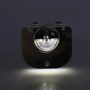 License Plate Lamp Lens - Clear - 4 White LED - 66-77 Ford Bronco - Image 1 of 4