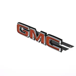 Tailgate Emblem - GMC - 81-91 GMC CK Fleetside Pickup Jimmy Suburban - Image 3 of 4