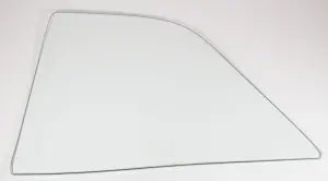 Quarter Glass - Clear - LH - 66-67 Chevelle 2DR Sedan (Post) - Image 1 of 3