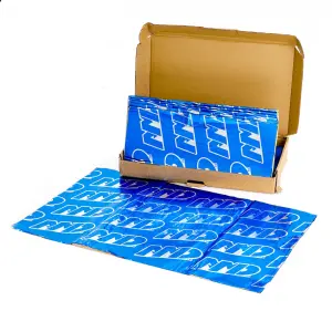 SilentDrive Pro Mat Sound Deadener Kit - Blue Silver - Box of 10 Sheets - 43 Square Feet - Image 1 of 5