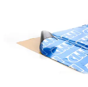 SilentDrive Pro Mat Sound Deadener Kit - Blue Silver - Box of 10 Sheets - 43 Square Feet - Image 3 of 5