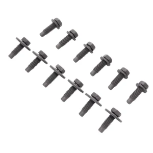 Lower Door Hinge Bolt Kit - 66-74 Dodge Plymouth B-Body 67-76 A-Body - Image 4 of 5