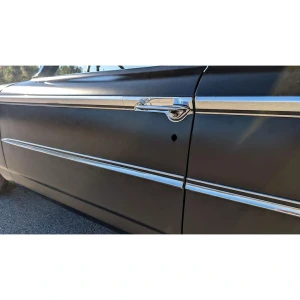 Premium Body Molding Set - Polished - 63 Ford Galaxie 2dr - Image 7 of 15