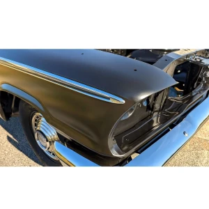 Premium Body Molding Set - Polished - 63 Ford Galaxie 2dr - Image 8 of 15