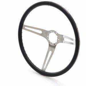 Steering Wheel - Black Cushioned Rim - 69 Camaro 70 Chevelle - Image 2 of 6