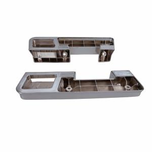 Rear Armrest Bases - Chrome Pair - 64-67 Chevelle El Camino GTO - Image 2 of 6