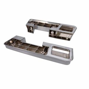 Rear Armrest Bases - Chrome Pair - 64-67 Chevelle El Camino GTO - Image 5 of 6