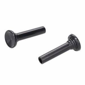 Door Lock Knobs - Black Pair - 67 All GM Cars - Image 1 of 6