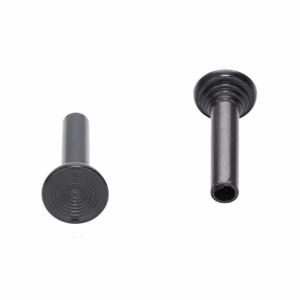 Door Lock Knobs - Black Pair - 67 All GM Cars - Image 6 of 6