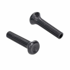 Door Lock Knobs - Black Pair - 68 All GM Cars - Image 3 of 6