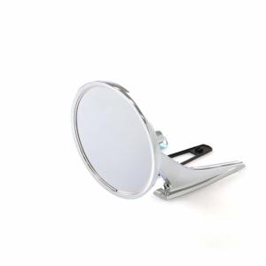 Outside Door Mirror - Chrome with Bowtie - RH - 66-68 Chevelle Camaro 66-72 Chevy II Nova - Image 3 of 4