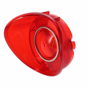 Tail Light Lens - Red - with Stainless Trim - LH - 72 Chevelle Malibu - Image 2 of 5