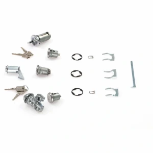 Complete Lock Set - 70-77 Chevelle with Console - Image 3 of 6