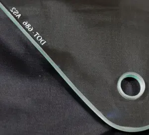 Quarter Glass - Clear - LH - 68-72 GTO Coupe - Image 3 of 3