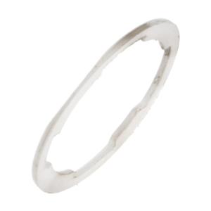 Door or Trunk Lock Cylinder Gasket - Clear - 66-76 Dodge Plymouth A-Body; 66-74 B-Body; 70-74 E-Body - Image 2 of 3