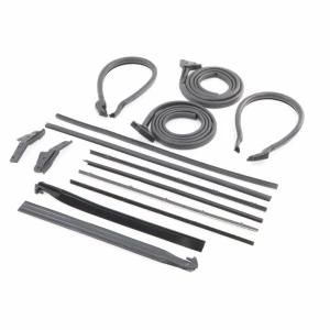 Door Seal Kit - 14 pcs - Chrome Beads - 69-72 Chevy GMC CK Blazer Jimmy - Image 3 of 5