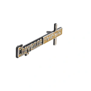 Dash Emblem - Cheyenne - 73-74 Chevy CK Truck SUV - Image 2 of 6