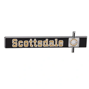 Dash Emblem - Scottsdale - 75-80 Chevy CK Truck SUV - Image 1 of 6