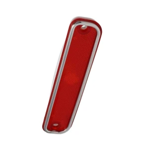 Rear Side Marker Lens - Stainless Bezel - LH or RH - 73-80 Chevy GMC CK Stepside Truck - Image 2 of 6