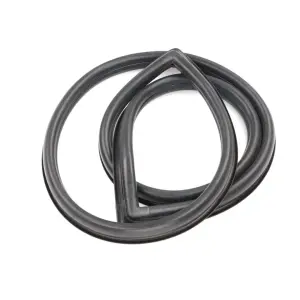 Back Glass Gasket Seal w/o Trim Groove - 67-72 Chevy GMC C/K Truck (Small Rear Window) - Image 2 of 3