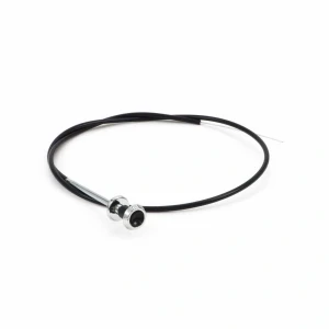 1965 GMC Suburban Choke Cable Black-Stainless Knob and Nut - 64-66 Chevy GMC CK Truck