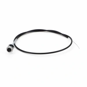 Choke Cable Black-Stainless Knob and Nut - 64-66 Chevy GMC CK Truck - Image 2 of 6