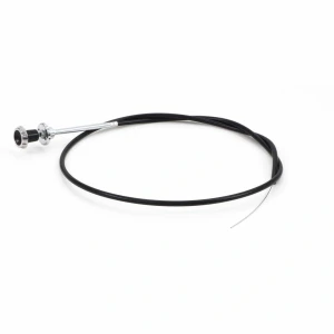 Choke Cable Black-Stainless Knob and Nut - 64-66 Chevy GMC CK Truck - Image 3 of 6