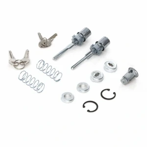 Ignition-Door Lock Cylinder Set - 60-66 Chevy GMC CK Truck - Image 5 of 6