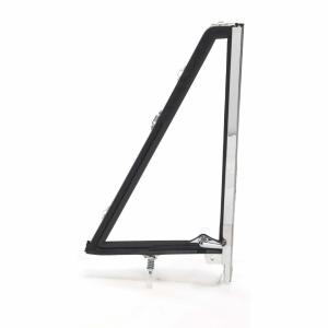 Vent Window Assembly - Clear Glass Black Frame - LH - 66-67 Bronco - Image 1 of 6