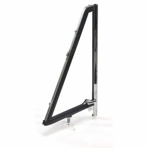 Vent Window Assembly - Clear Glass Black Frame - LH - 66-67 Bronco - Image 2 of 6