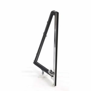 Vent Window Assembly - Clear Glass Black Frame - LH - 66-67 Bronco - Image 6 of 6
