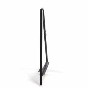 Vent Window Assembly - Clear Glass Black Frame - RH - 66-67 Bronco - Image 3 of 6