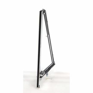 Vent Window Assembly - Clear Glass Chrome Frame - LH - 66-67 Bronco - Image 6 of 6