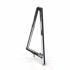 Vent Window Assembly - Clear Glass Chrome Frame - RH - 66-67 Bronco - Image 2 of 6