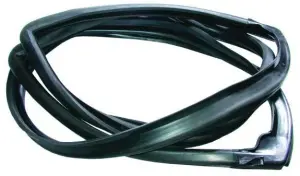 1964 Chevy Nova Back Glass Gasket Seal w/ Trim Groove - 62-64 Nova Sedan