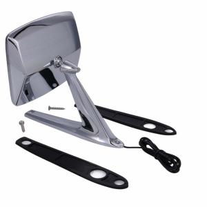 Outside Rear View Mirror Kit - Convex - LED - RH - 68-79 Ford Truck - Image 4 of 6