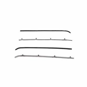 Front Door Window Felt Kit - 64-66 Chevy GMC CK Truck - Image 4 of 6