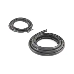 1964 Chevy C30 Pickup Back Glass Window Gasket Seal - Black Lockstrip - Big Back Window - 55-66 Chevy GMC Truck