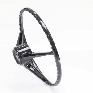 Steering Wheel - Black - 67-68 Chevrolet GMC CK Pickup Suburban - Image 5 of 6