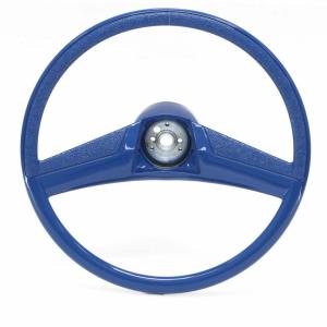 Steering Wheel - Blue - 70-72 Chevrolet GMC CK Truck - Aftermarket 15-Inch Diameter - Image 1 of 6