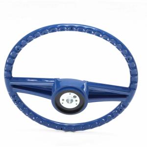 Steering Wheel - Blue - 70-72 Chevrolet GMC CK Truck - Aftermarket 15-Inch Diameter - Image 4 of 6
