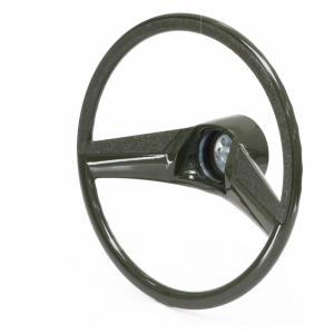 Steering Wheel - Olive Green - 70-72 Chevrolet GMC CK Truck - Aftermarket 15-Inch Diameter - Image 2 of 6