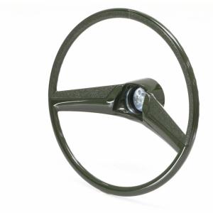 Steering Wheel - Olive Green - 70-72 Chevrolet GMC CK Truck - 17.5-Inch Diameter - Image 2 of 6
