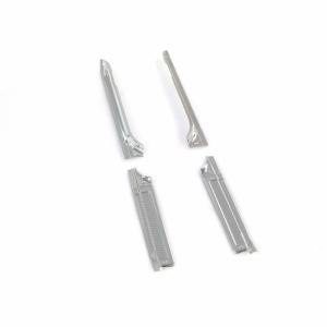Front Door Sill Plates - Aluminum - 4pcs Set - 73-89 Chevy GMC CK Crew Cab Truck Suburban - Image 4 of 6